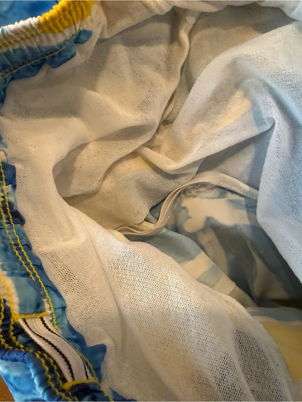 Vilebrequin Yellow and Blue Tropical Floral Swim Shorts
